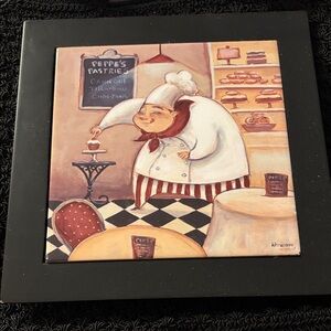 Charming Chef Wall Art for Kitchen Decor